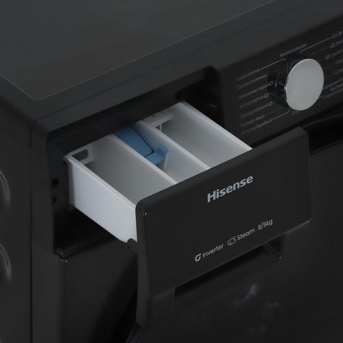 Стирально-сушильная машина Hisense WD3S8042BB1 черный