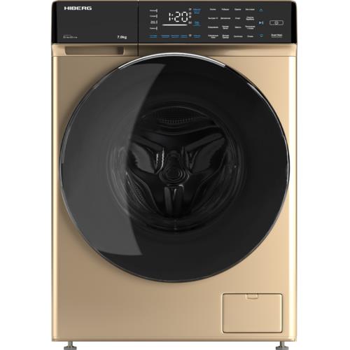 Стиральная машина HIBERG i-DDQ9-712 G золотистый