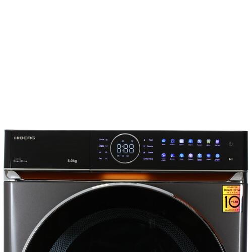 Стиральная машина HIBERG i-DDQ10 - 814 Sd серый