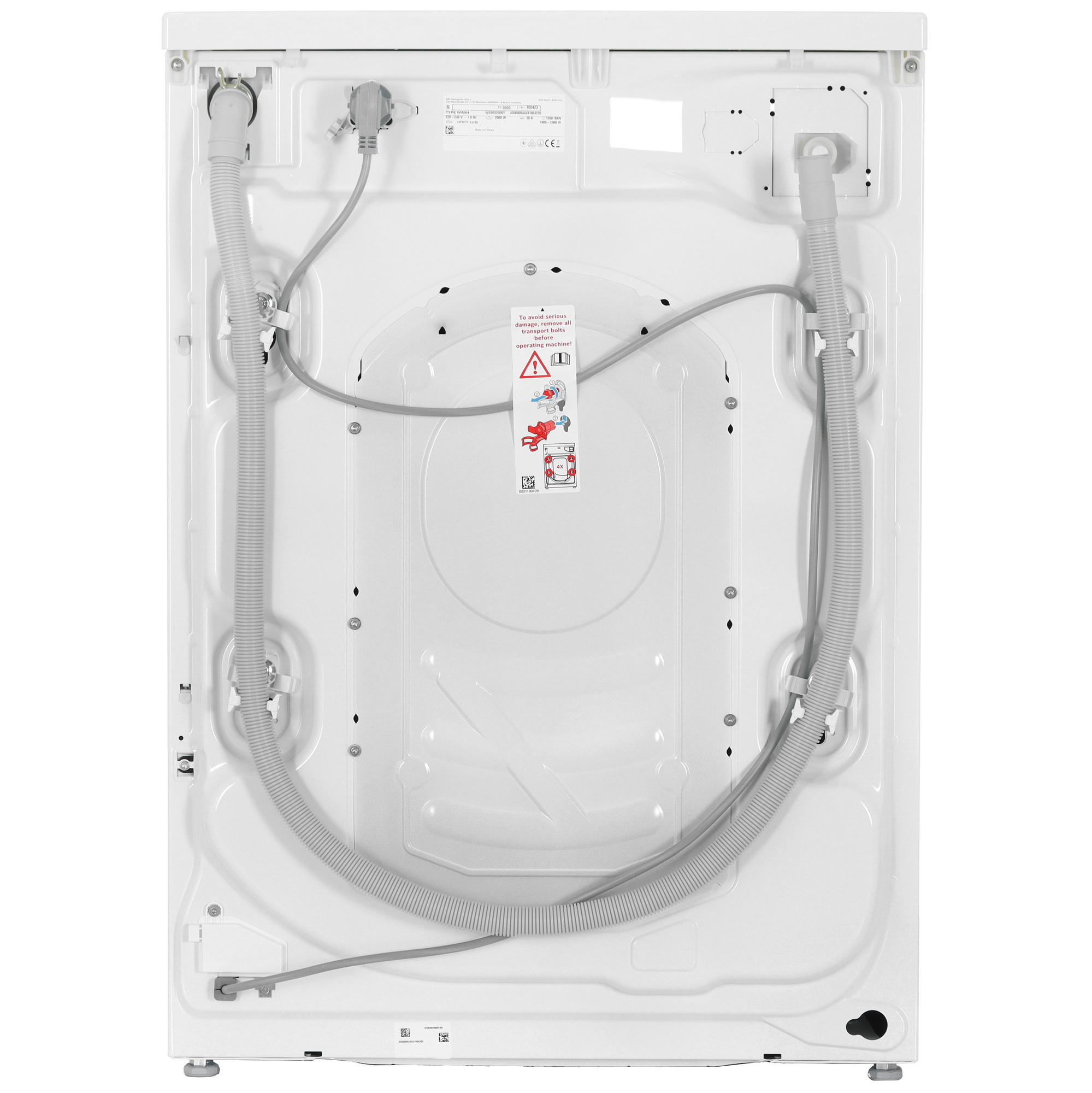 Стиральная машина Bosch WGE03200BY белый