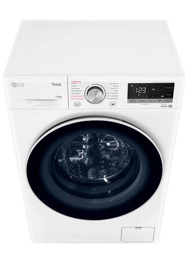 Стирально-сушильная машина LG F2V5HG0W белый