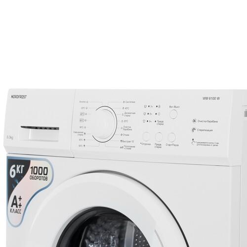 Стиральная машина Nordfrost WM 6100 W белый