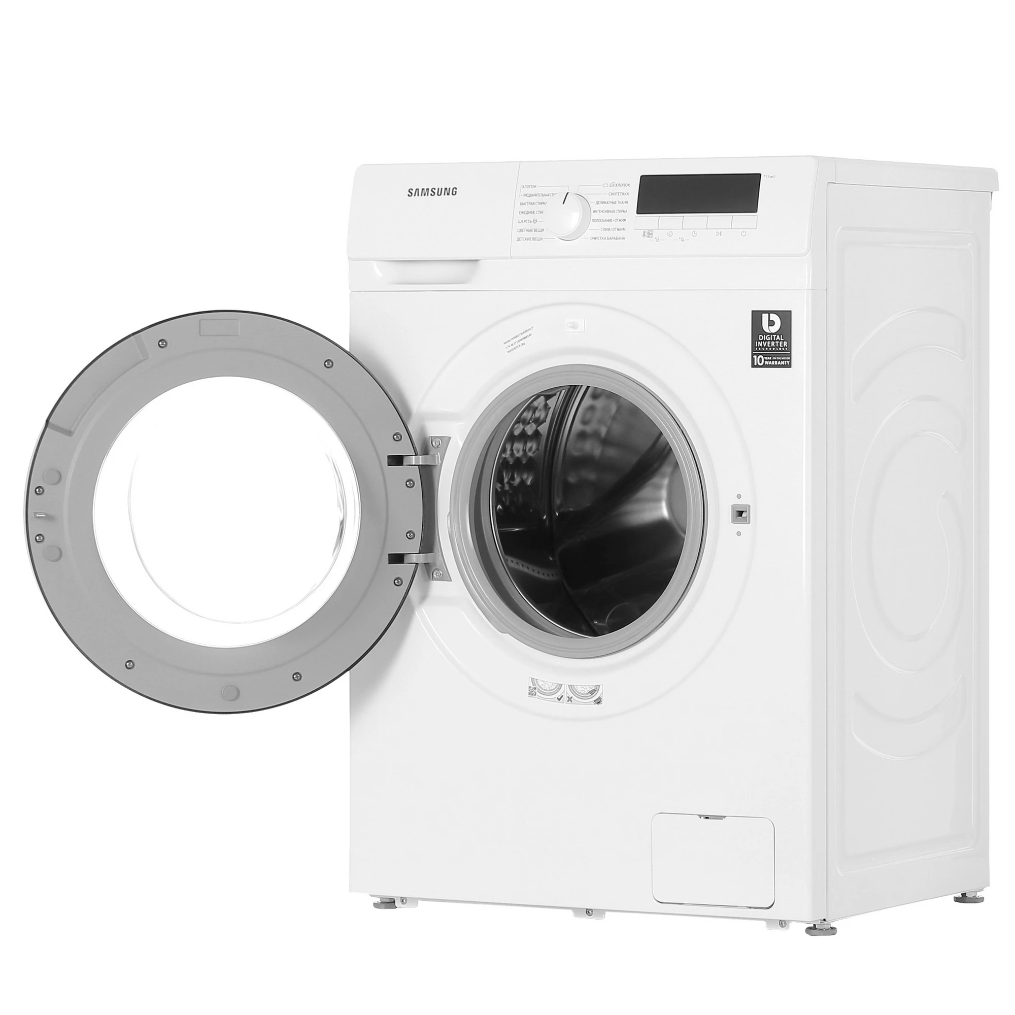 Стиральная машина Samsung WW80T3040BW/LP белый — фотография 2 Стиральная машина Samsung WW80T3040BW/LP белый — изображение 2