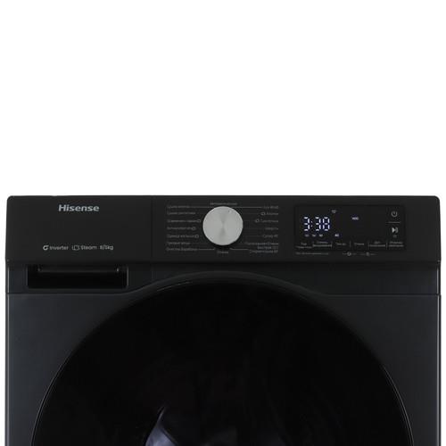 Стирально-сушильная машина Hisense WD3S8042BB1 черный
