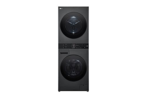 Стирально-сушильная машина LG W4W8LVPKZHM черный