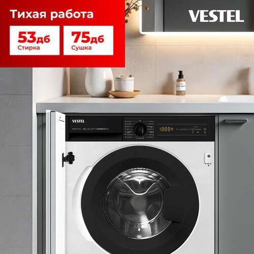 Встраиваемая стирально-сушильная машина Vestel WDB8514T2TIB