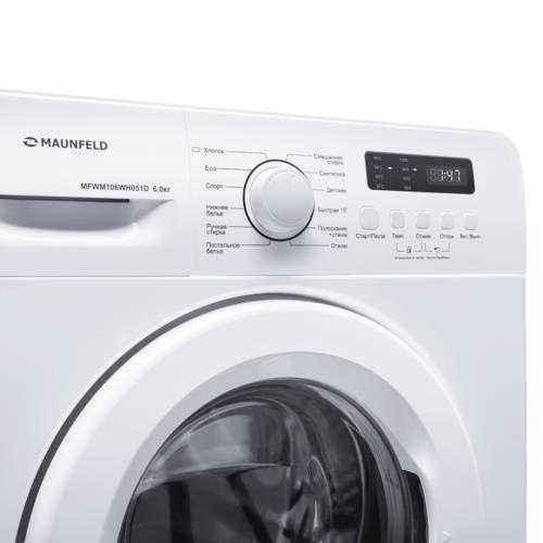 Стиральная машина MAUNFELD MFWM106WH051D белый