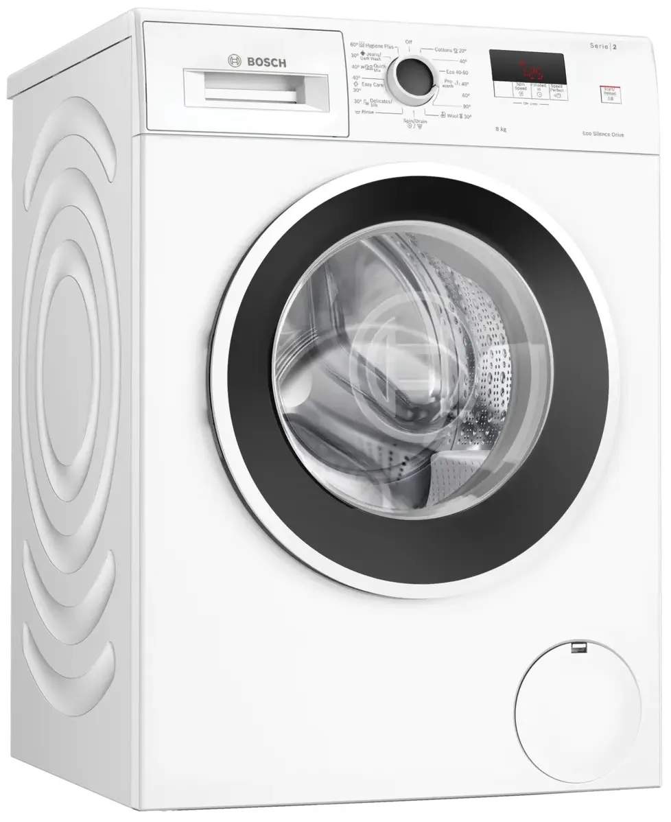 Стиральная машина Bosch WGE03200BY белый — дополнительный ракурс