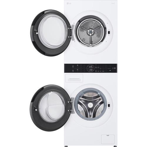 Стирально-сушильная машина LG W4W8LVPKWHM белый