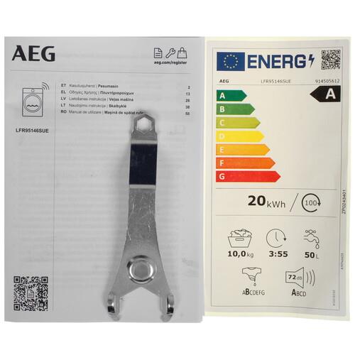 Стиральная машина AEG LFR95146SUE белый