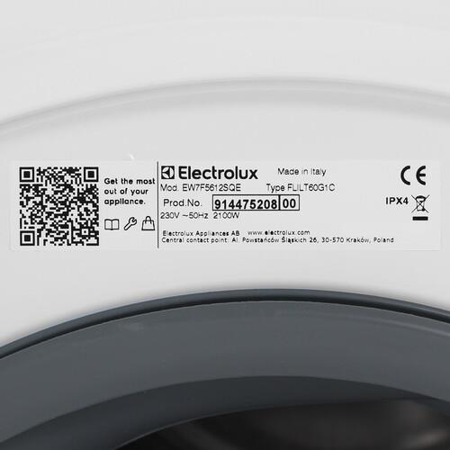Стиральная машина Electrolux EW7F5612SQE белый