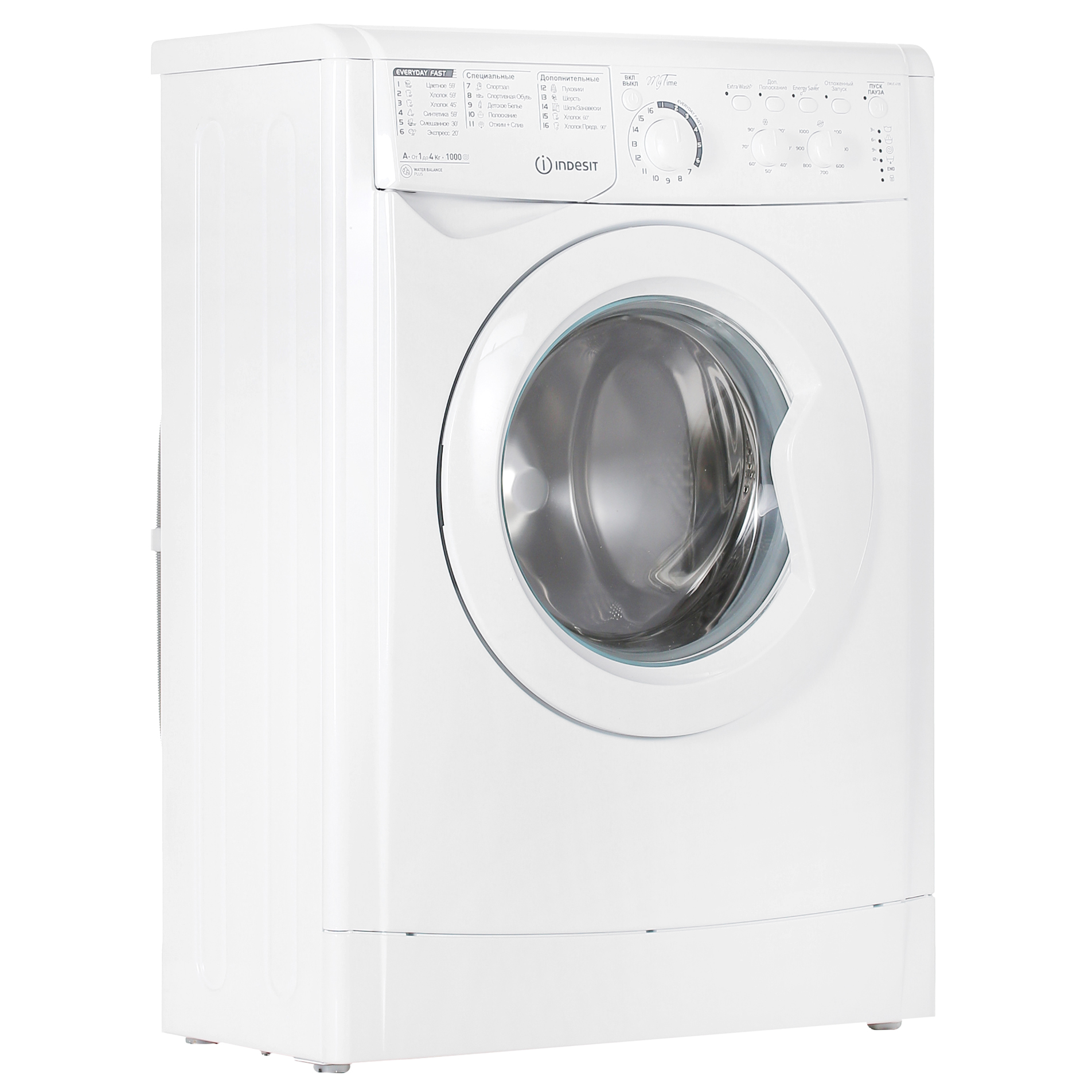 Стиральная машина Indesit EWUC 4105 CIS белый