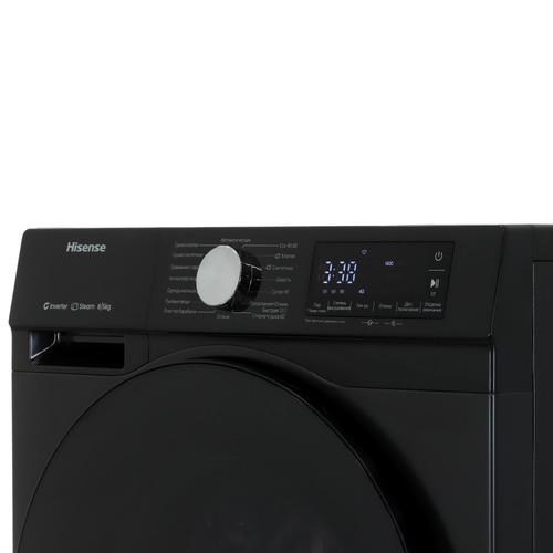 Стирально-сушильная машина Hisense WD3S8042BB1 черный — дополнительный ракурс