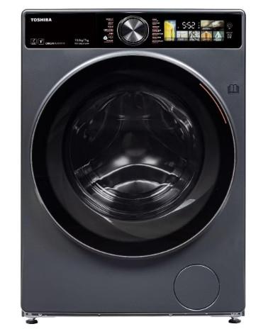 Стирально-сушильная машина Toshiba TWD-T25BZU115MWRU(MG) серый