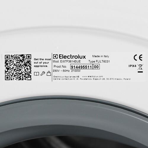 Стиральная машина Electrolux EW7F3614SUE белый