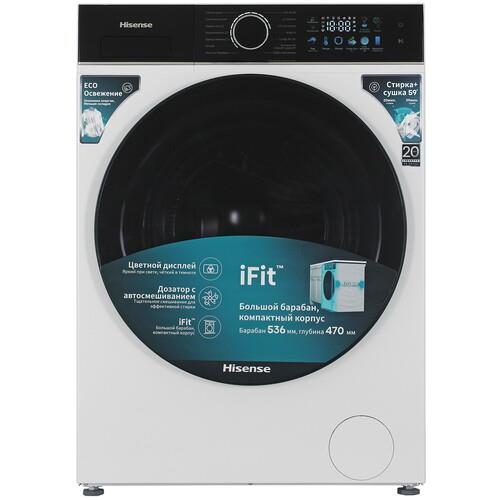 Стирально-сушильная машина Hisense WD3I8043BWF2 белый