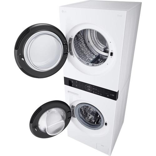 Стирально-сушильная машина LG W4W8LVPKWHM белый