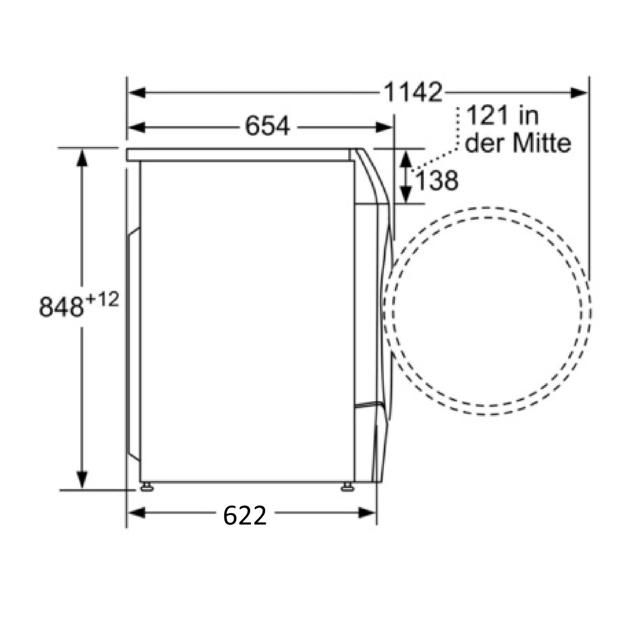 Стирально-сушильная машина Bosch WNC244070