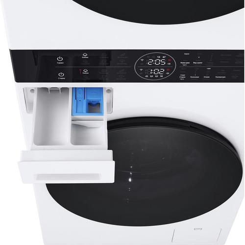 Стирально-сушильная машина LG W4W8LVPKWHM белый