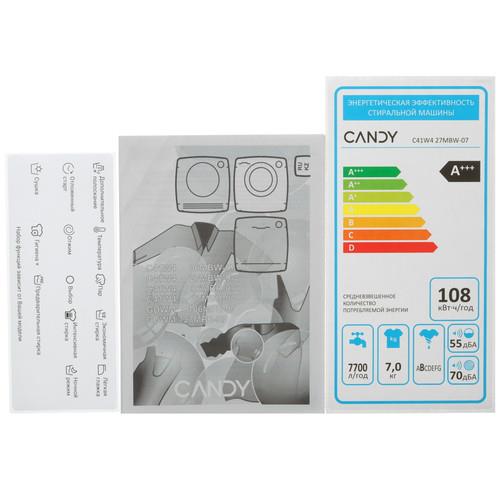 Стиральная машина Candy PrimO C41W4 27MBW-07 белый